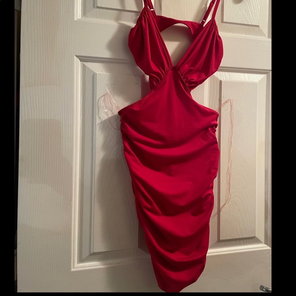 Long mini dress